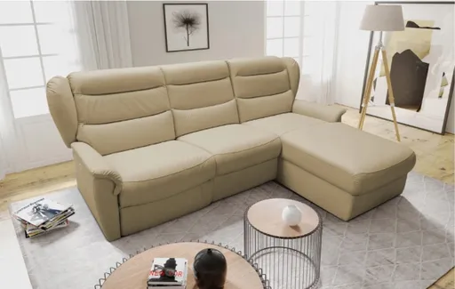 BASTIA narożnik "Uszatek"+ elektryczna funkcja relax
